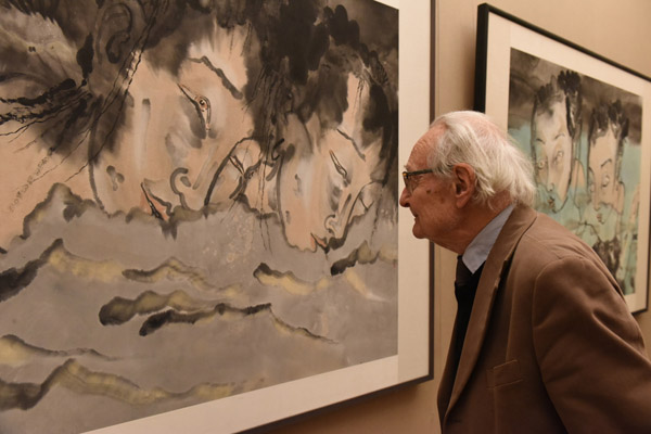 600x400 Chinese Ink Paintings On Display In Paris - Chinese Culture Painting