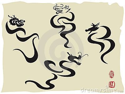 400x300 Chinese Dragon,ink Painting Art Ideas Chinese - Chinese Dragon Ink Painting