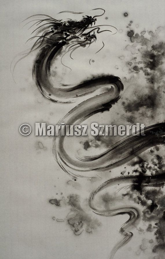 570x891 Japanese Warrior Armor. Canvas Print Canvas Art By Mariusz - Chinese Dragon Ink Painting