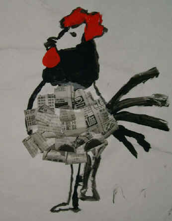 346x445 Lesson Plan Chinese Dragon Puppet - Chinese Dragon Painting For Kids