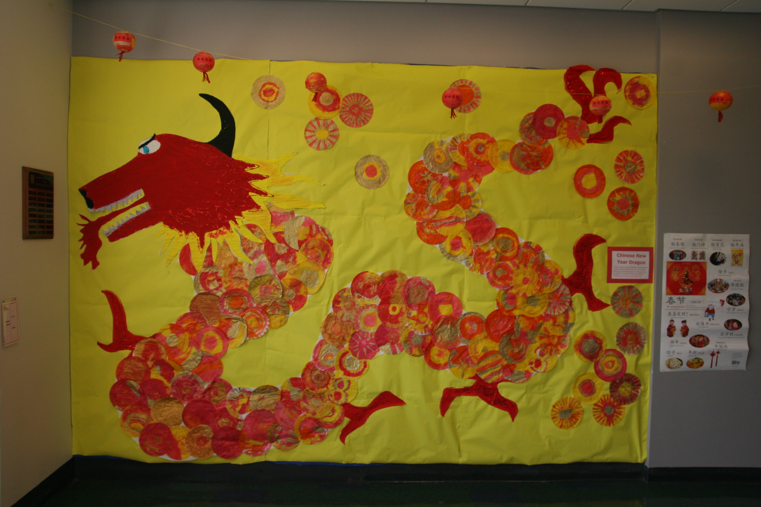 2544x1696 Students Celebrate Chinese New Year With Dragons And Dance - Chinese Dragon Painting For Kids
