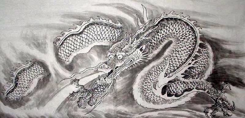 Chinese Dragon Painting Traditional at PaintingValley.com | Explore ...