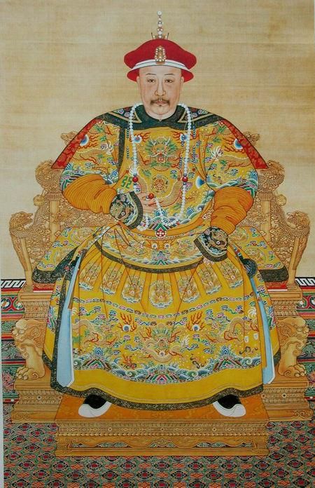 450x696 The Imperial Portrait Of A Chinese Emperor Called Jiaqing 08 - Chinese Emperor Painting