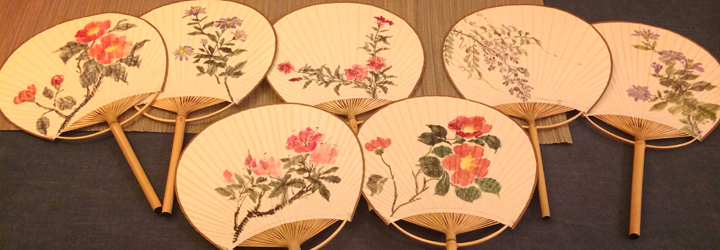 720x250 Chinese Fan Painting Workshop - Chinese Fan Painting