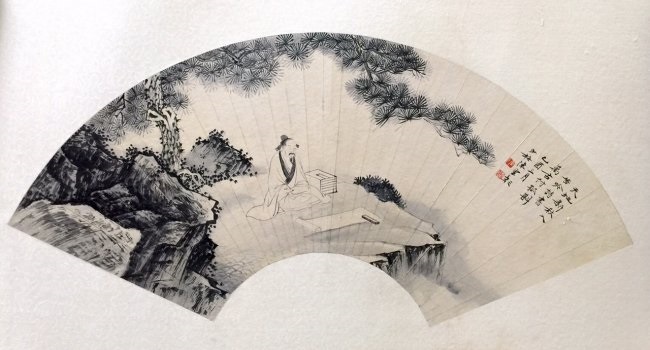 650x350 Chinese Fan Painting On Paper, Chen,shaomei By Chen Shaomei On Artnet - Chinese Fan Painting