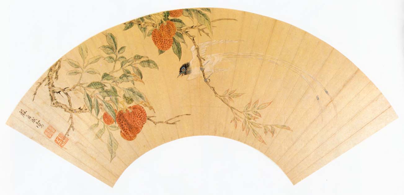 1303x630 Paintings Of Ming Dynasty (1368 - Chinese Fan Painting
