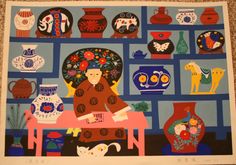 Chinese Farmer Painting