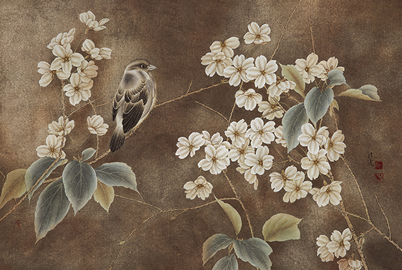 576x387 Chinese Flower Painting - Chinese Flower Painting