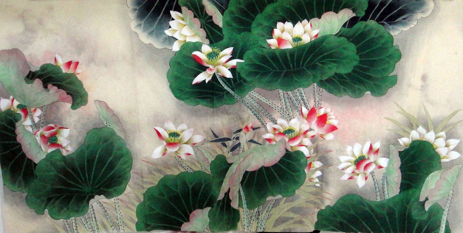 1500x756 Modern Art Famous Artists Wall Painting Traditional Chinese - Chinese Flower Painting