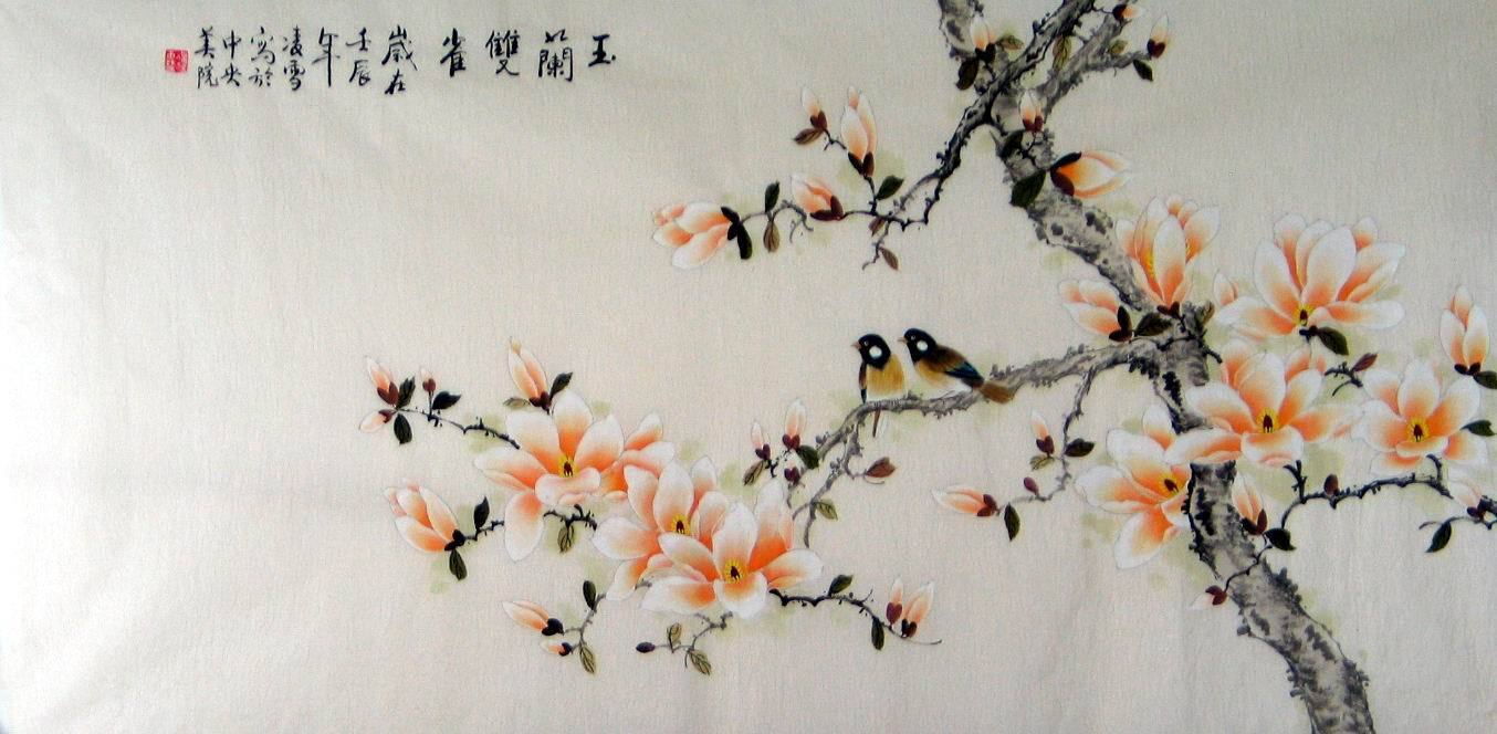 1354x664 Characteristics Of The Technique Of Traditional Chinese Painting - Chinese Flower Painting