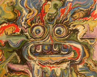 340x270 Foo Dog Painting Etsy - Chinese Foo Dog Painting