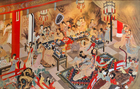 468x299 Early Chinese Food History Cooking With Kathy Man - Chinese Food Painting