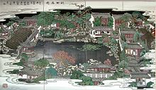 220x127 Chinese Garden - Chinese Garden Painting