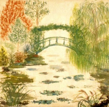 426x417 Giverny Art Sessions, Painting In Giverny - Chinese Garden Painting