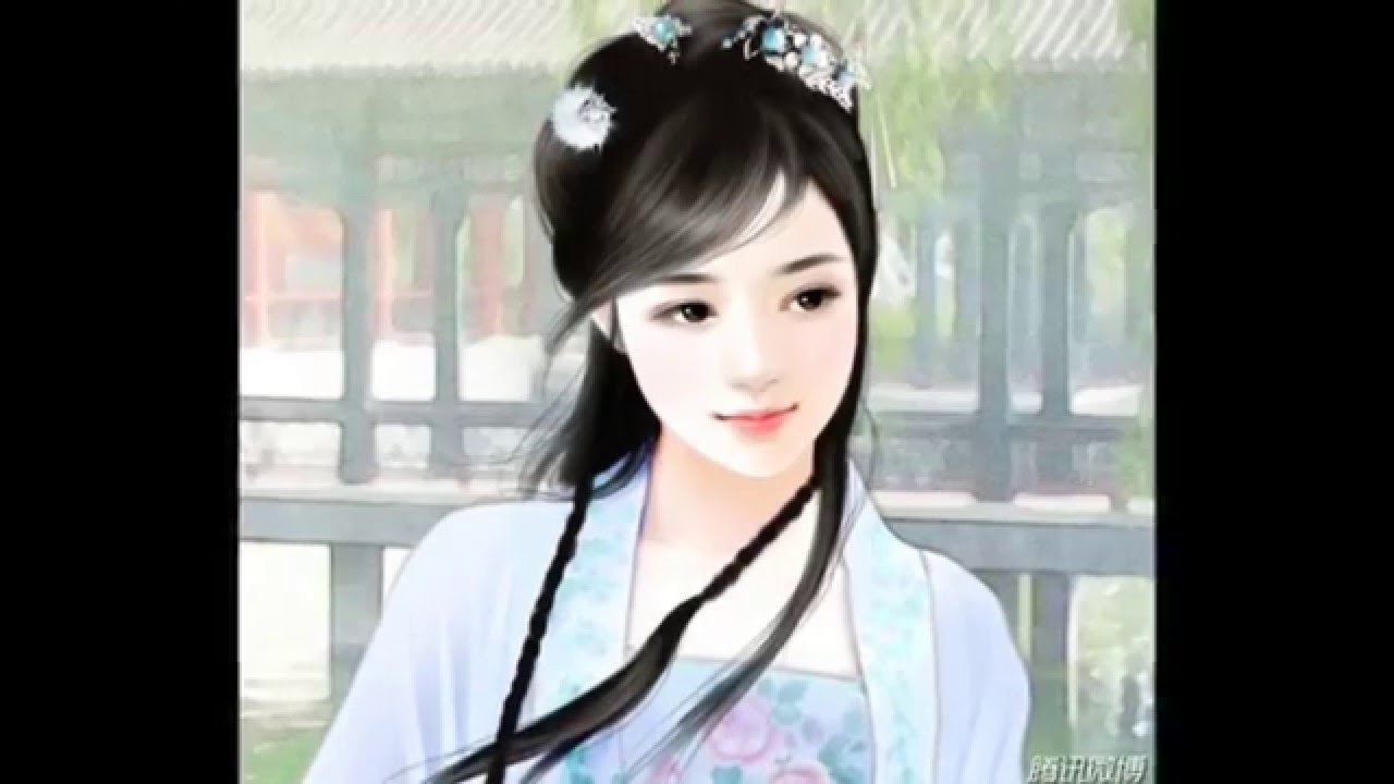 1280x720 Most Beautiful Chinese Girl Paintings 2 - Chinese Girl Painting