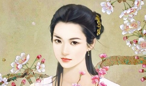 489x288 Beautiful Chinese Girl Paintings Beautiful Chinese Woman - Chinese Girl Painting