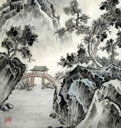 240x255 Chinese Landscape Painting Class - Chinese Ink Brush Painting