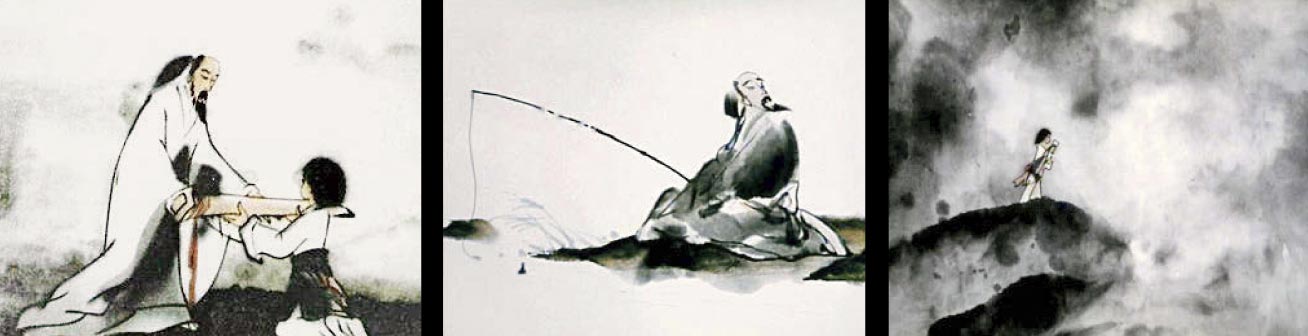1308x336 Chinese Spirit Of Ink And Wash Paintings - Chinese Ink Brush Painting