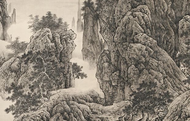 620x395 Beyond The Sacred Mountains New Chinese Ink Paintings - Chinese Ink Painting