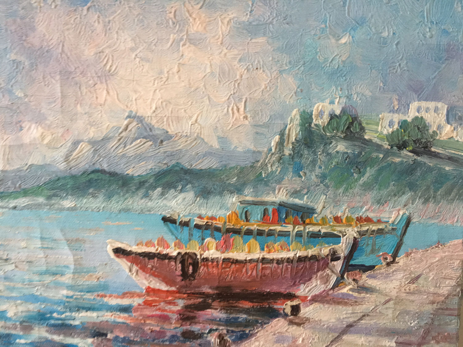 1500x1125 Chinese Junk Acrylic Painting Whaleworx By Xblu, Inc. - Chinese Junk Painting