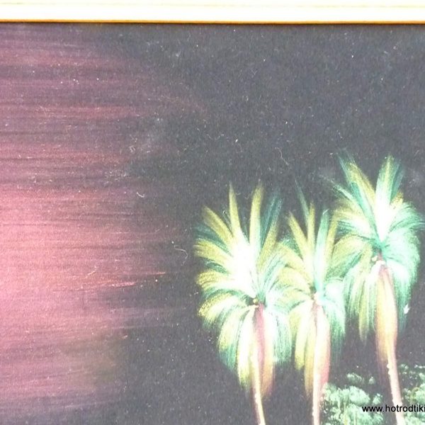 600x600 Black Velvet Chinese Junk Painting - Chinese Junk Painting