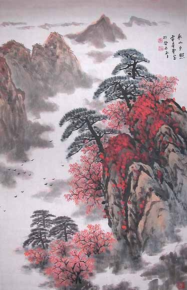 374x580 Chinese Landscape Painting - Chinese Landscape Painting