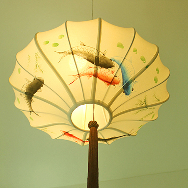 640x640 New Chinese Lantern Chandelier Painting Hand Painted Lanterns Den - Chinese Lantern Painting