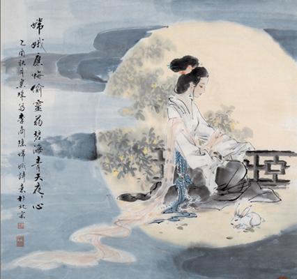 426x400 Chang'E - Chinese Moon Painting