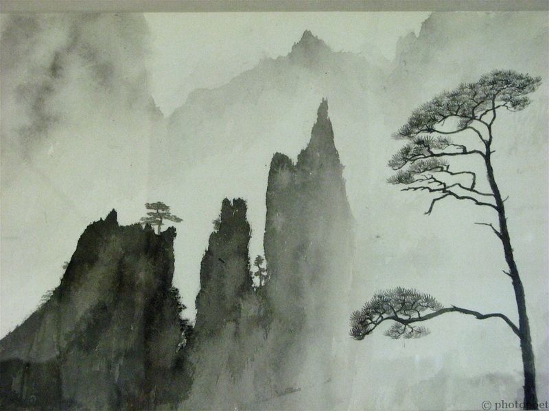 800x600 Tonight Was Our Opening Art, Wonderful Vegetarian Appetizers - Chinese Mountain Painting
