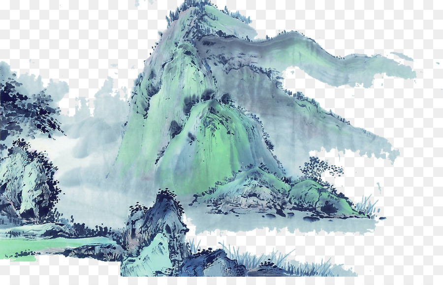 900x580 China Chinese Painting Landscape Painting Ink Wash Painting - Chinese Mountain Painting