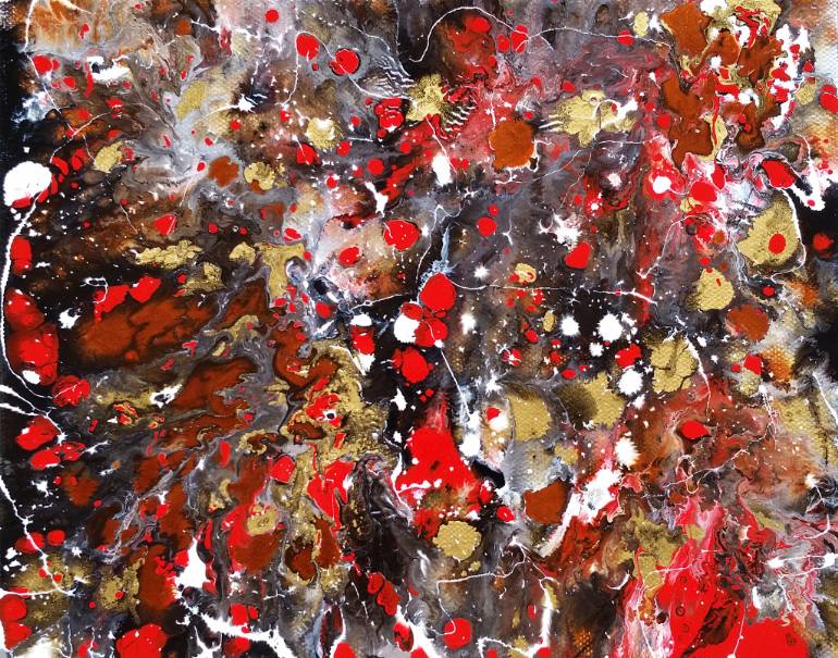 770x605 Saatchi Art Chinese New Year Painting By Alexandra Romano - Chinese New Year Painting