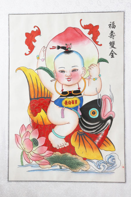 450x675 Traditional New Year Paintings Still Prove Popular In Some Areas[1 - Chinese New Year Painting