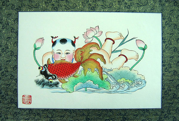 600x407 Yangliuqing - Chinese New Year Painting