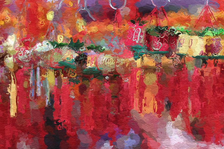 900x599 Chinese New Year Painting By Steve K - Chinese New Year Painting