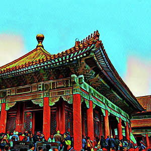 300x300 Chinese Palace Paintings Fine Art America - Chinese Palace Painting
