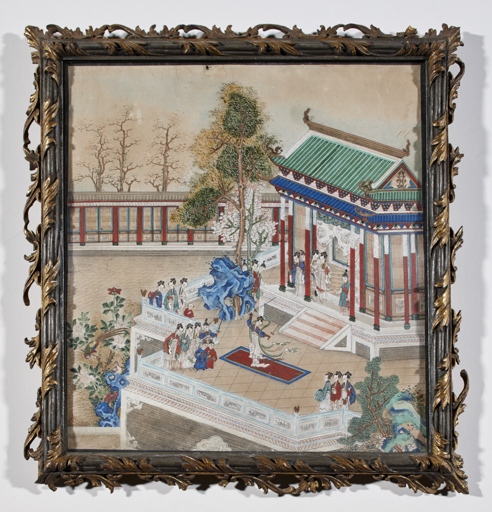 962x1000 Paintings Of Chinese Palace Life - Chinese Palace Painting
