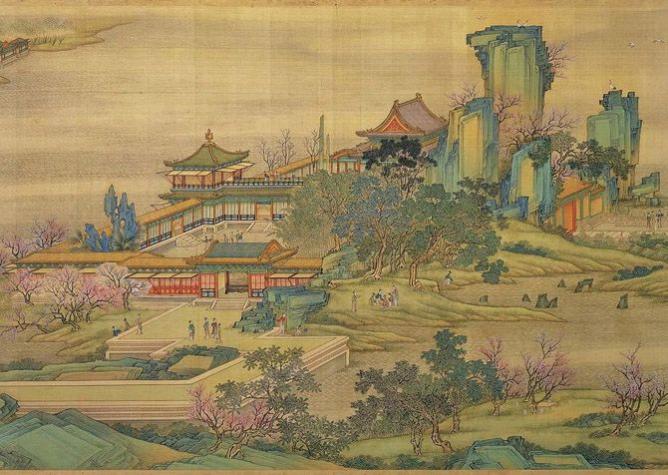668x475 The Dramatic Story Of Chinese Art - Chinese Palace Painting
