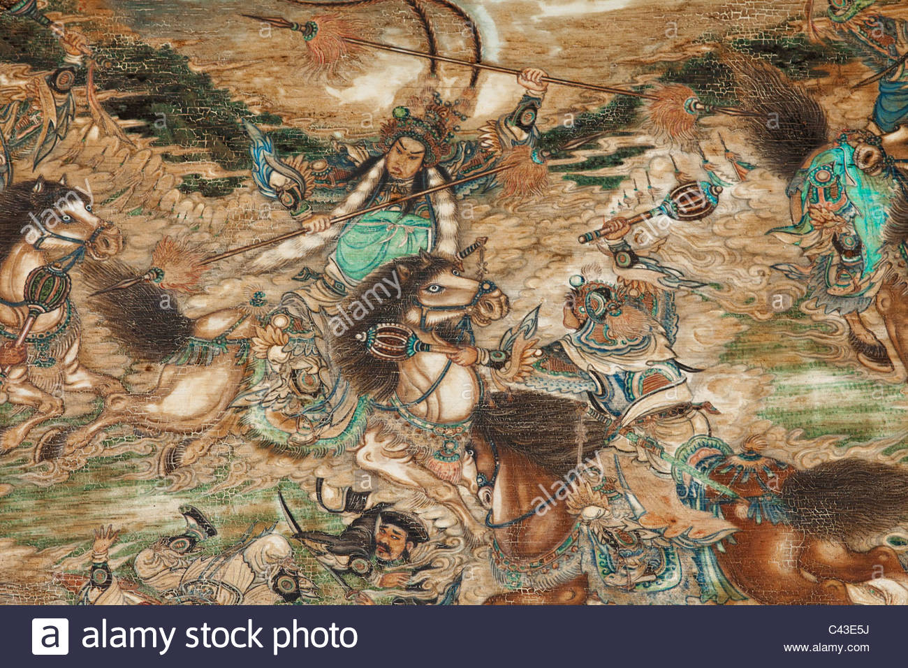 1300x956 Asia, China, Beijing, Summer Palace, Yiheyuan, Long Gallery, Long - Chinese Palace Painting