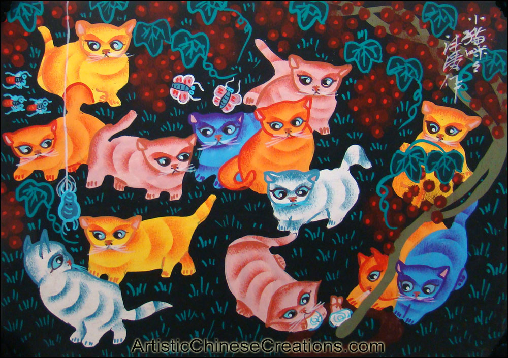 1000x705 Chinese Peasant Painting - Chinese Peasant Painting