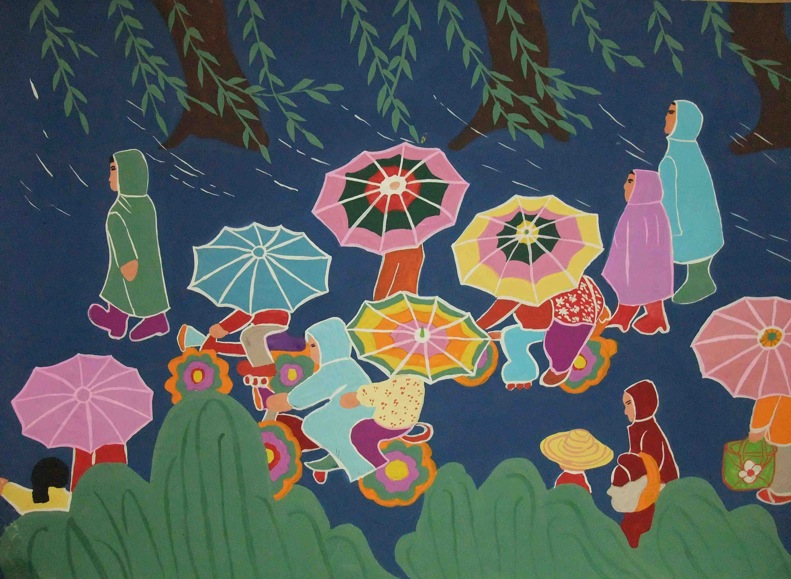 791x579 Sun Gallery Painting With Heart Chinese Peasant Paintings - Chinese Peasant Painting