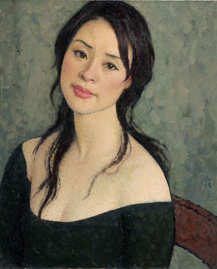 750x930 Portrait Canvas Paintings Contemporary Chinese Art Masterpiece - Chinese Portrait Painting