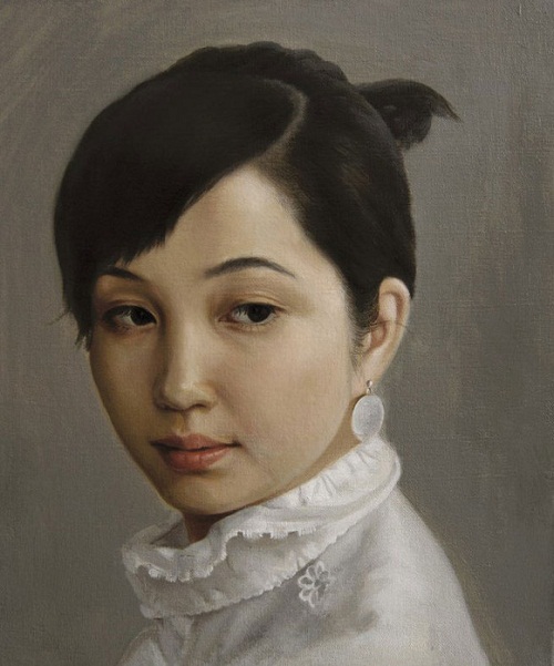 500x601 Beauty Will Save, Viola, Beauty In Everything - Chinese Portrait Painting