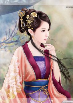 236x330 Wallpaper By Artist Unknown Art Wallpaper - Chinese Princess Painting