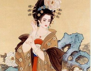 346x268 Women Of The Tang Dynasty - Chinese Princess Painting