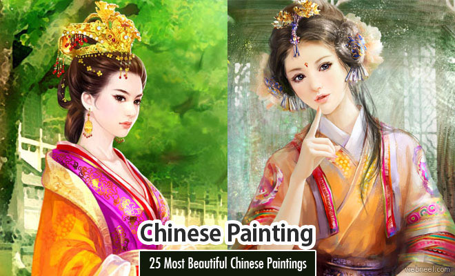 660x400 40 Most Beautiful Chinese Paintings For Your Inspiration - Chinese Princess Painting