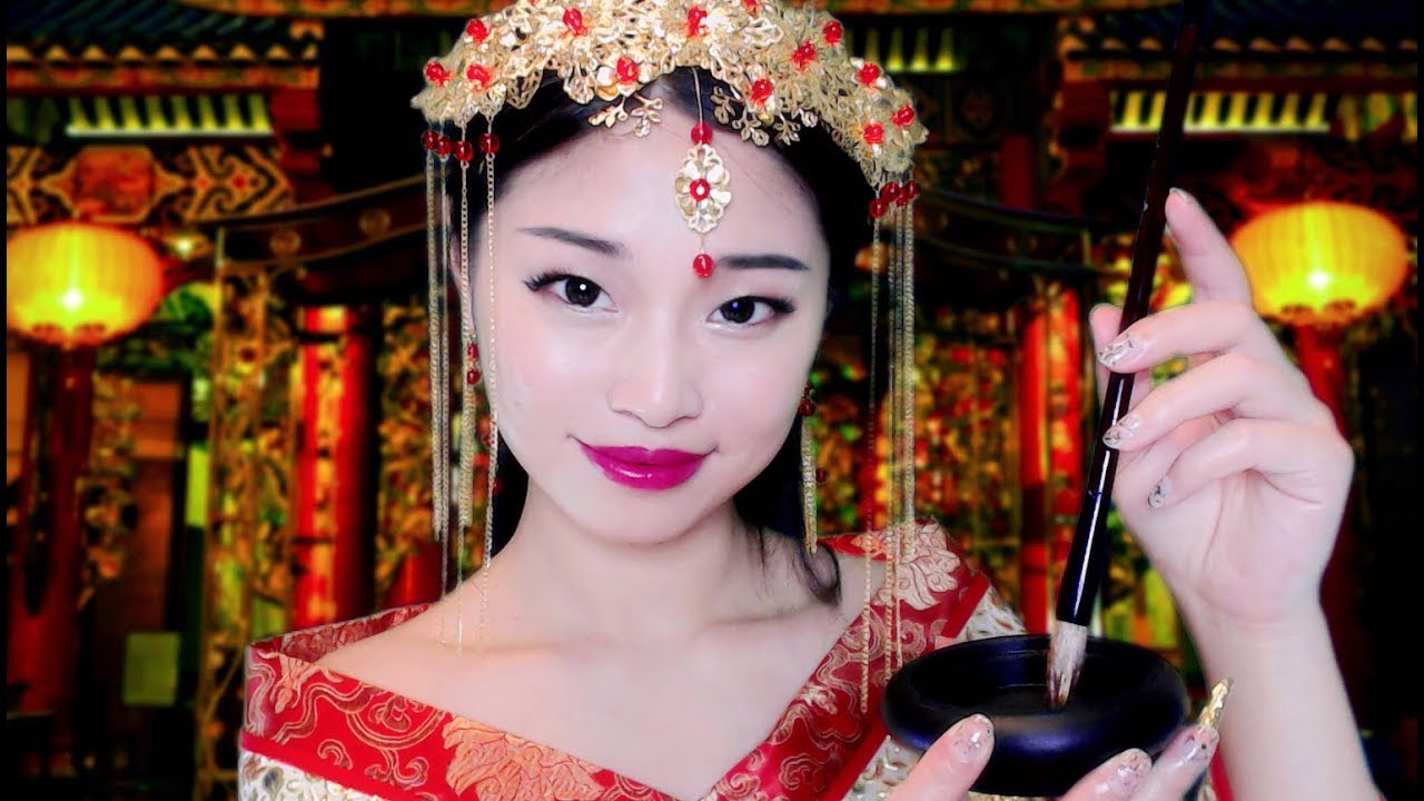 1280x720 Asmr] Chinese Princess Paints You - Chinese Princess Painting