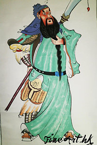 200x300 Chinese Warrior Paintings - Chinese Warrior Painting