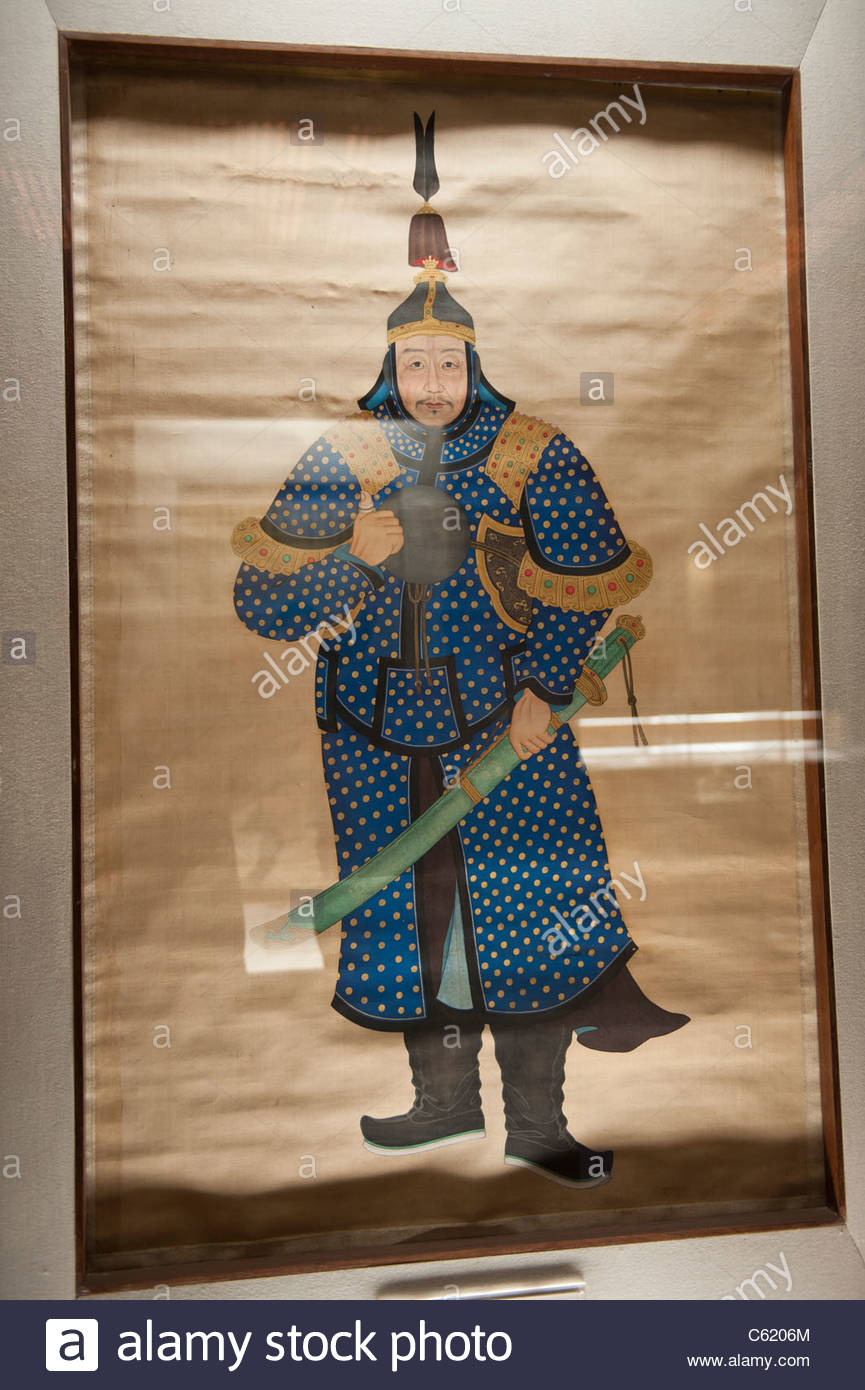 865x1390 Ancient Chinese Painting Of A Warrior In Tianjin Museum, People'S - Chinese Warrior Painting