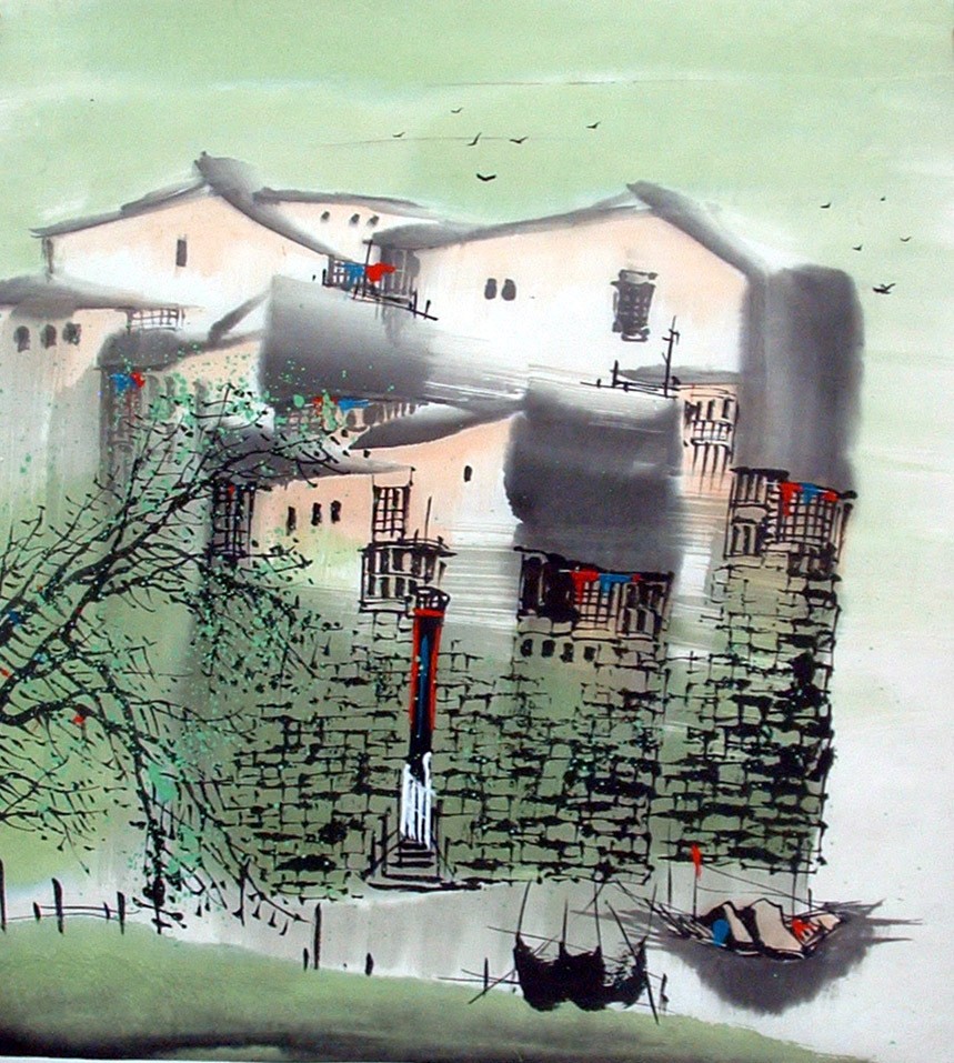 Chinese Water Painting at PaintingValley.com | Explore collection of ...