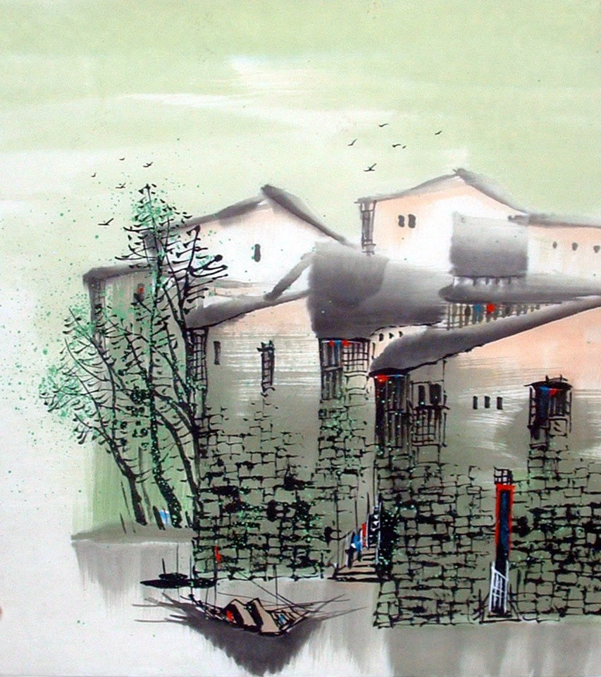 Chinese Water Painting at PaintingValley.com | Explore collection of ...